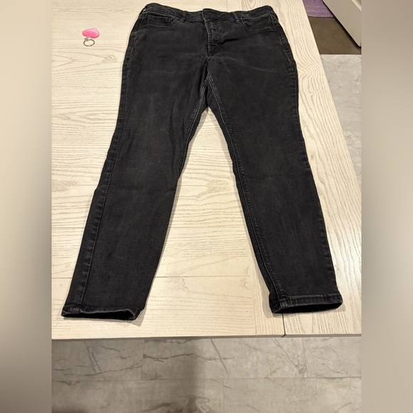 Old Navy Charcoal Denim Pants, size 12 - Picture 1 of 6